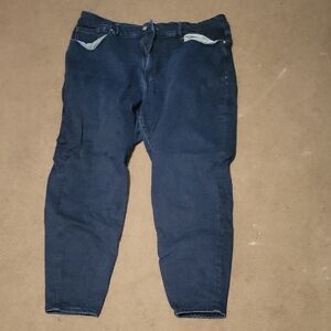 Good American Dark Navy Skinny Jeans